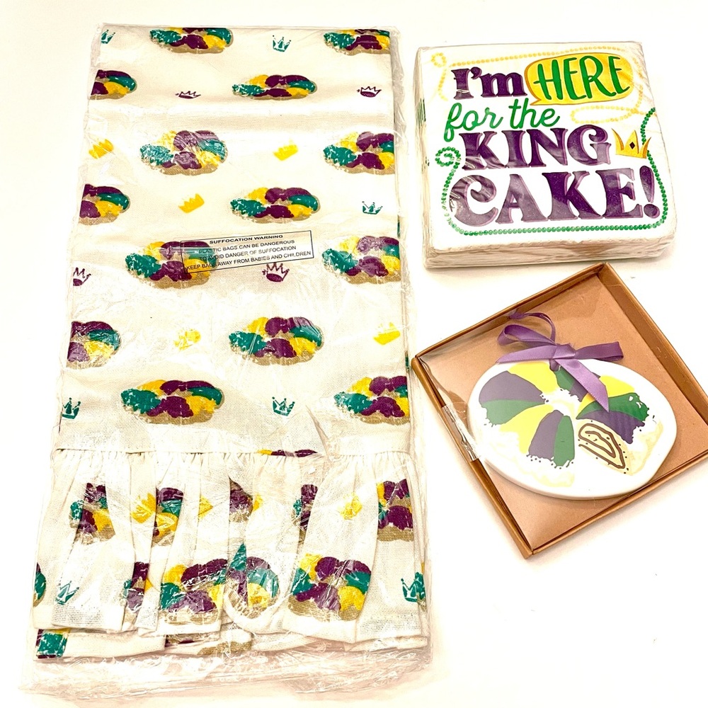 King Cake 💚💜💛